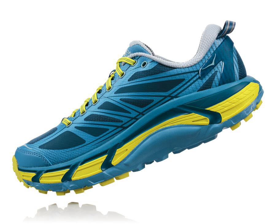 Zapatillas Trail Hoka One One Hombre - Mafate Speed 2 - Azules - COZ593640